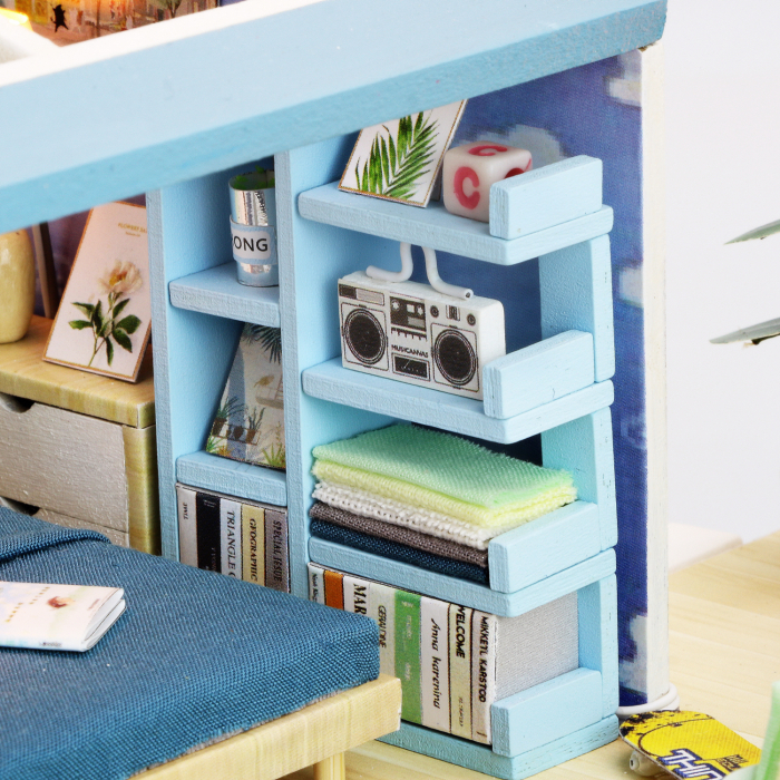 Casa in miniatura 3D, First meet, DIY,  23x18x18.7cm [4]