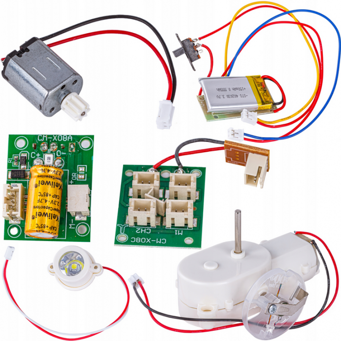 Jucarie Educationala, Kit de constructie inovator, mecanisme si energiei regenerabile, 6+ [6]