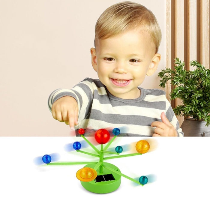 Ansamblu de energie solara cu noua planete STEAM, Kit DIY-do It Yourself [5]