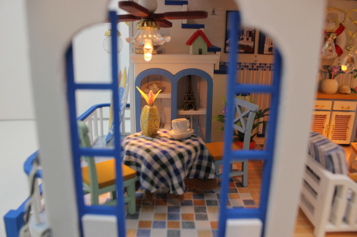 Casa in miniatura 3D, Legend Of The Blue Sea, DIY, 32x21.5x22cm [9]