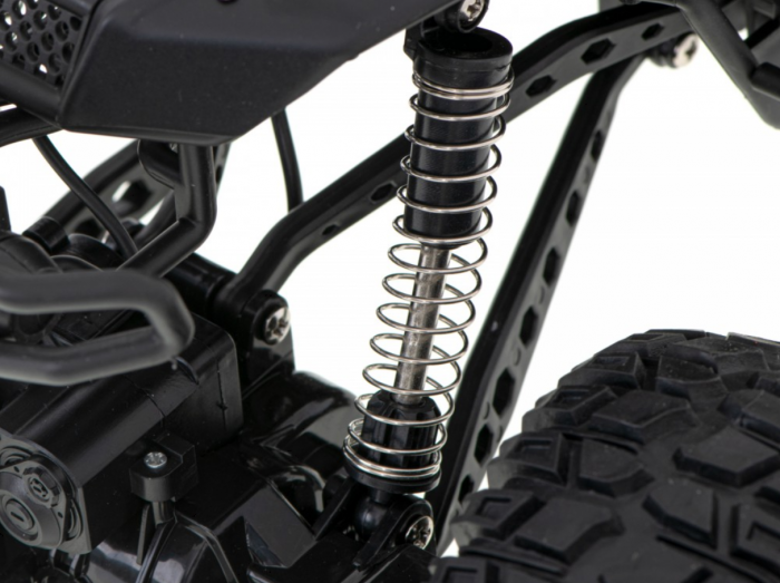 Masina Monster Rock Crawler cu telecomanda si lumini , Scala 1:8, BIG 50 cm, incarcare USB, acumulator, 50x29x26cm [6]
