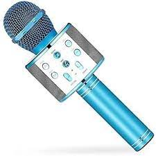 Microfon karaoke wireless Zenino - Bluetooth 4.0, boxa integrata, functie inregistrare, card SD, multifunctional, incarcare USB, stereo [2]