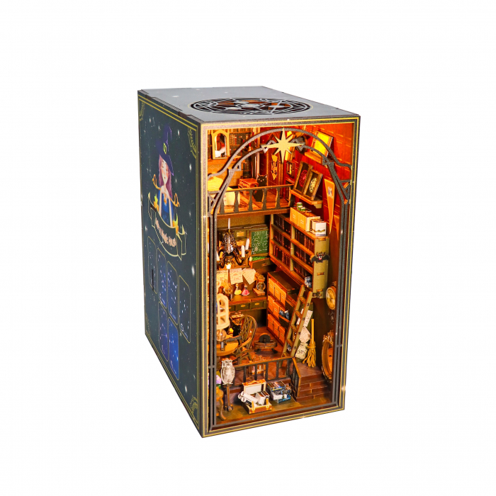 Casa in miniatura 3D, Mira Magic House, DIY, 18.3x11.6x22cm [4]