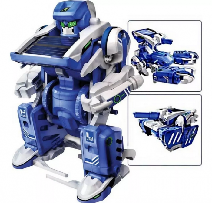 Robot cu energie solara 3 in 1 Robot-tanc-scorpion STEAM, Kit DIY-do It Yourself [5]