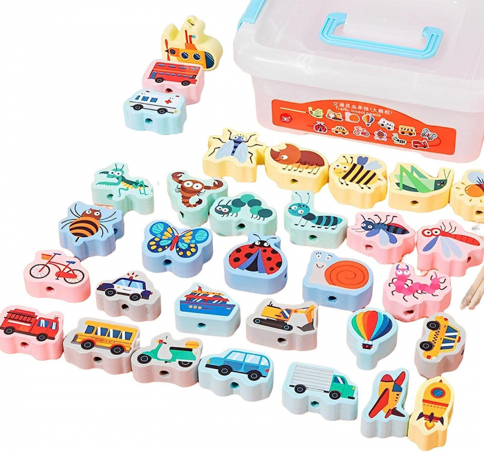 Set de insiruit - ocean/ trafic/ litere si cifre/ trafic si insecte/ animale si fructe [8]