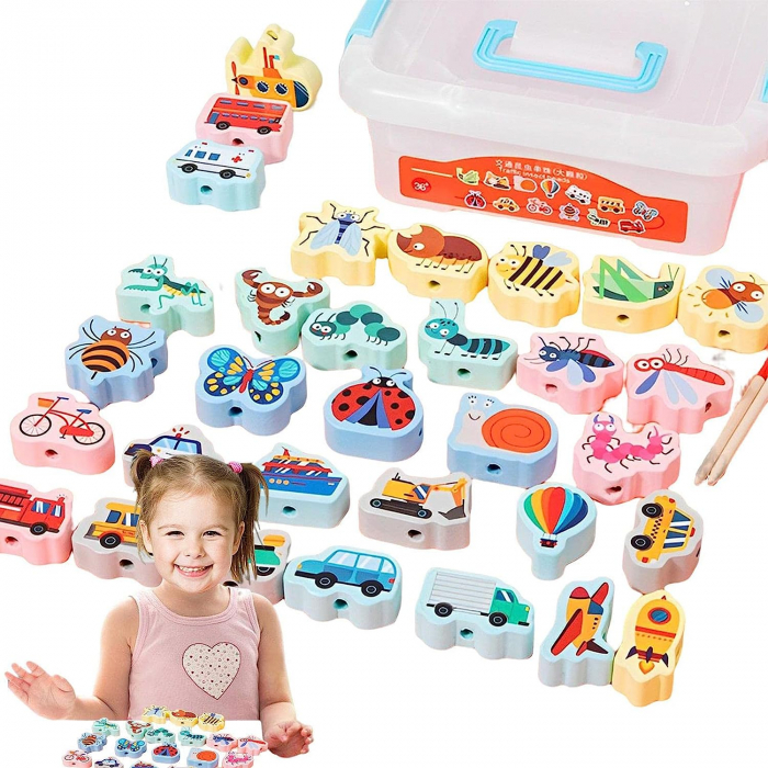 Set de insiruit - ocean/ trafic/ litere si cifre/ trafic si insecte/ animale si fructe [13]