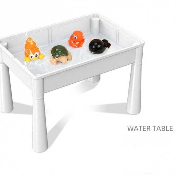 Set masa 5 in 1 si scaun cu lego tip duplo, 426 pcs, 80x37.5x32cm [2]