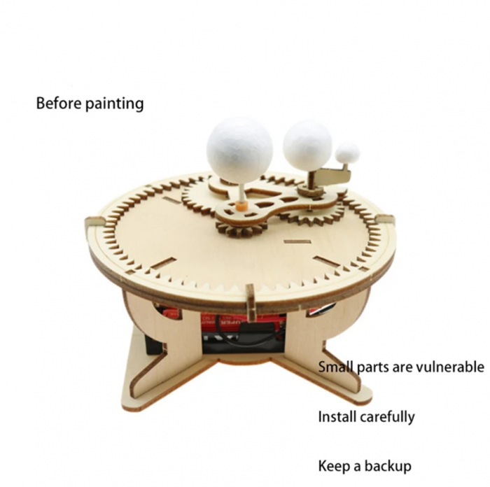 Miscarea pamantului - luna- soare STEAM, Kit DIY-do It Yourself [3]