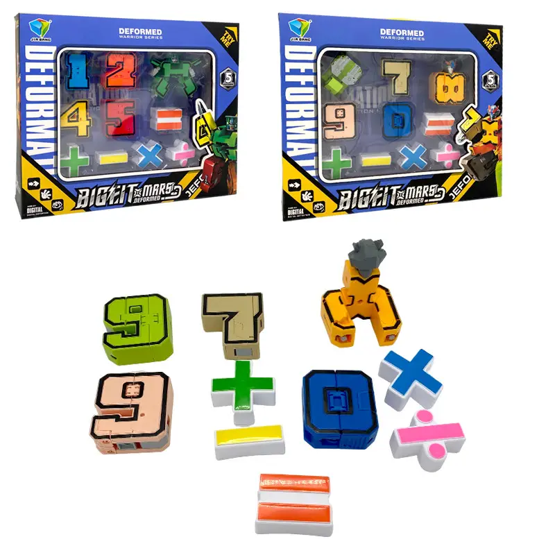 Cifre si semne matematice Transformers . 1-5 sau 6-9/0, 36.5 x  29.5x 5.5 cm [4]