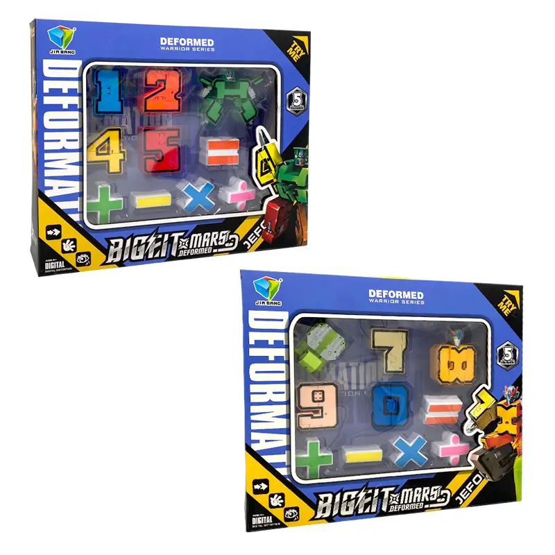 Cifre si semne matematice Transformers . 1-5 sau 6-9/0, 36.5 x  29.5x 5.5 cm [5]