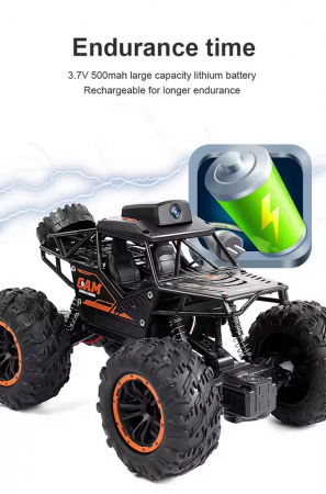 Masina Off-Road cu camera HD, control telecomanda si control APP cu telefonul, incarcare USB, acumulator inclus, 20.5x14x12.5cm [8]