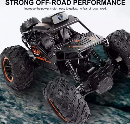 Masina Off-Road cu camera HD, control telecomanda si control APP cu telefonul, incarcare USB, acumulator inclus, 20.5x14x12.5cm [4]