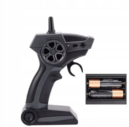 Masina High Speed Sport Drift , lumini LED, 2 seturi de Anvelope, pentru Copii +6 ani si Adulti , acumulator inclus 30x14x9cm [3]