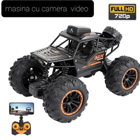 Masina Off-Road cu camera HD, control telecomanda si control APP cu telefonul, incarcare USB, acumulator inclus, 20.5x14x12.5cm [5]