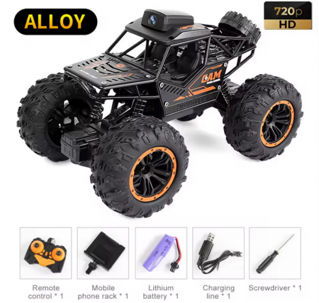Masina Off-Road cu camera HD, control telecomanda si control APP cu telefonul, incarcare USB, acumulator inclus, 20.5x14x12.5cm [1]
