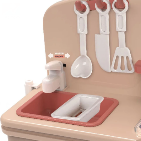 Set de Bucatarie,  Jucarie Interactiv cu 28 piese – Lumini și Sunete pentru Copii, 3ani+ [1]