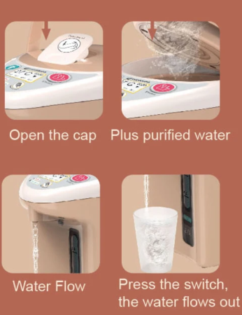 Termos de Jucarie 15,5 cm cu Sunete, Lumini si Buton Curgere Apa, +3ani [1]