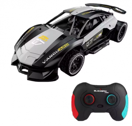 Masina curse de mare viteza cu telecomanda, incarcare USB, acumulator inclus, 32x15.5x8.5cm [1]