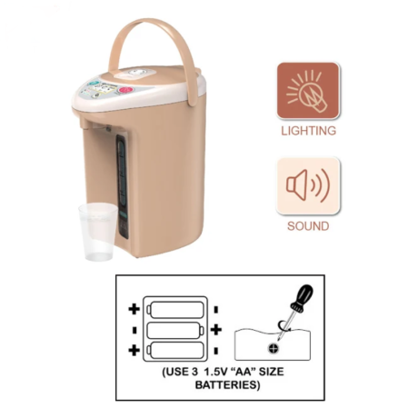 Termos de Jucarie 15,5 cm cu Sunete, Lumini si Buton Curgere Apa, +3ani [2]