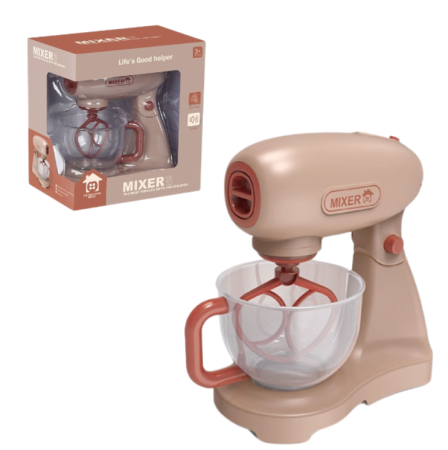 Mixer Jucarie Realist pentru Copii, Bol , Joc de Rol Bucatarie Educativ, 17x15.5x9 cm [3]
