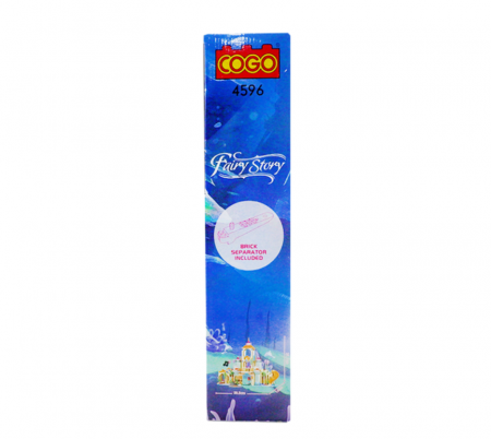 Blocuri de constructie, Castelul zanei subacvatic,845 piese,38,5 x 16 x 29,1 cm [2]