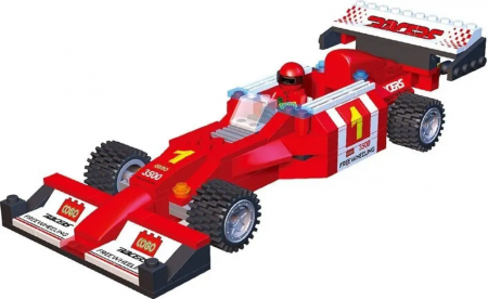 Blocuri de constructie, Statie de alimentare masina Formula 1 Cogo, 218piese, +6ani [6]