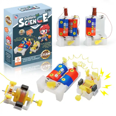 STEAM-DIY-Art & Craft - Motor electric bidirectional STEAM, Kit DIY-do It Yourself