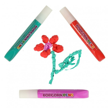Set carioca magica cu efect popcorn 3D, 6 carioci,13,5 x 8,5 x 1,5 cm [1]