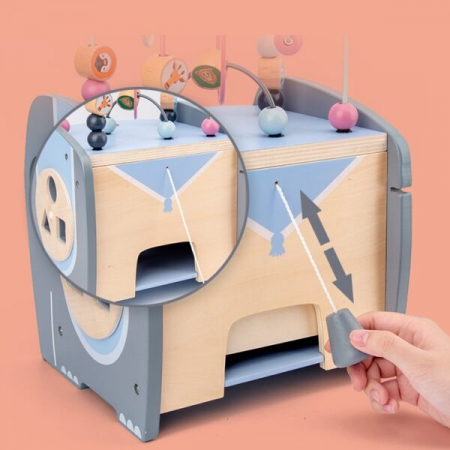 Centru de activitati Elephant Bead Maze [1]