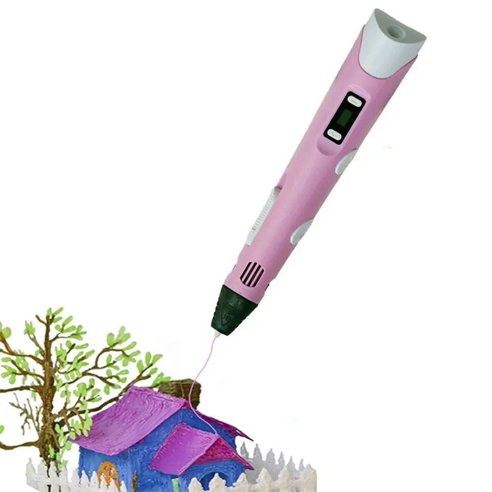 Creion Inteligent de Imprimare 3D, Desen Tridimensional, Afișaj Digital. [4]
