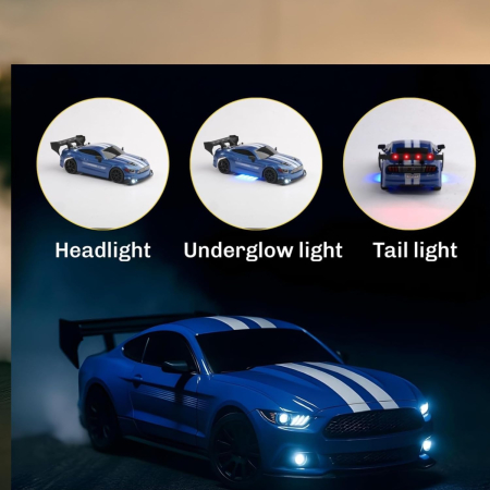 Masina cu telecomanda Drift 4x4, incarcare USB, acumulator inclus 3.7V, 18,5x8,3x6cm [6]