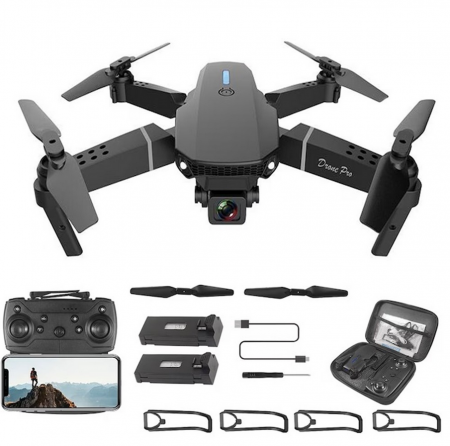 Drona W8-RC Pliabila, 2 camere, acumulator,geanta depozitare, WIFI, FPV, 29x23x5.5cm(deschisa) [0]