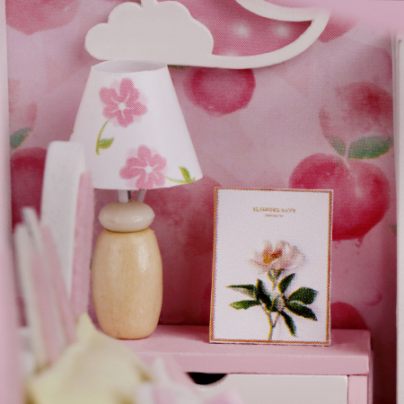 Casa in miniatura 3D, First love, DIY, 23x18x18.7cm [8]