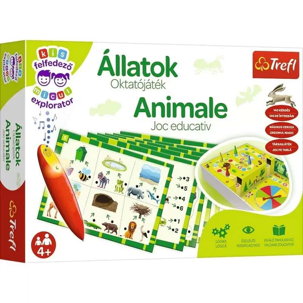 Puzzle Trefl - JOC EDUCATIV ANIMALE -MICUL EXPLORATOR