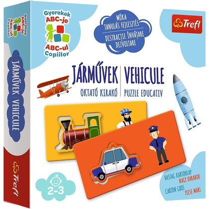 Puzzle Trefl - JOC VEHICULE ABC -UL