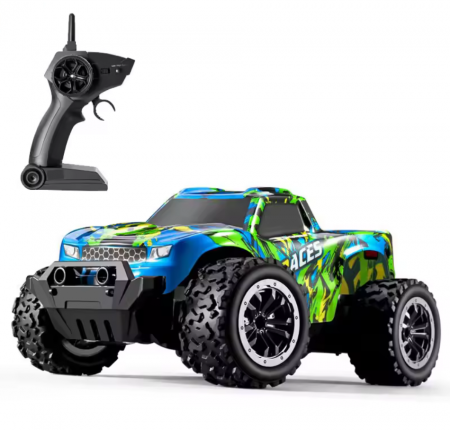 Masini/Trenuri/Circuite - Masina Monster Truck Off-Road, 20km/h High Speed, Scara 1:20, 19x13.5x8.5 cm