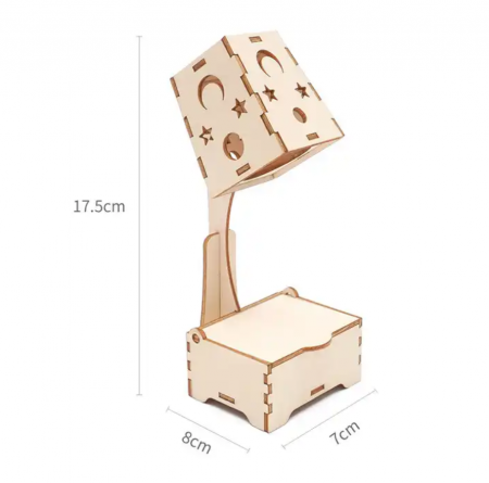 Iluminarea lampii cu led de briou  STEAM, Kit DIY-do It Yourself, 17,5x7,5x8 cm