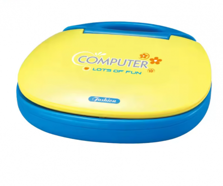 Laptop educational pentru copii cu afisaj LED in limba Engleza, invatarea literelor, cifrelor, animalelor, 17x13x16 cm [6]