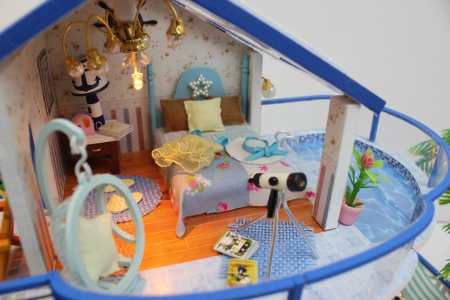 Casa in miniatura 3D, Legend Of The Blue Sea, DIY, 32x21.5x22cm [10]