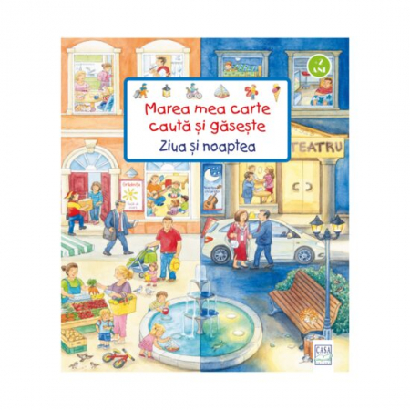 +4 Ani - Marea mea carte caută și găsește - Ziua și noaptea