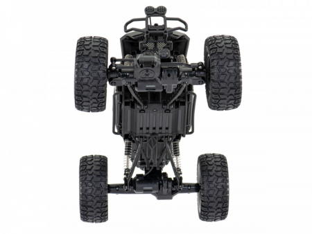 Masina Monster Rock Crawler cu telecomanda si lumini , Scala 1:8, BIG 50 cm, incarcare USB, acumulator, 50x29x26cm [6]