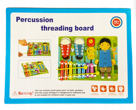 Placa din lemn multifunctional 5 in 1 Montessori [1]