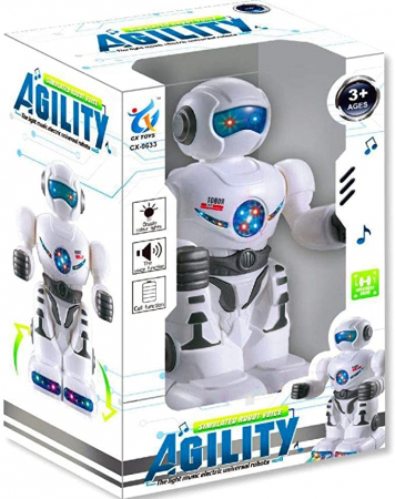 Robot agil cu lumini, sunete si rotație la 360° [2]