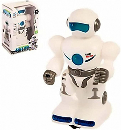 Robot agil cu lumini, sunete si rotație la 360° [0]