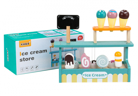 Stand de înghețată din lemn [0]