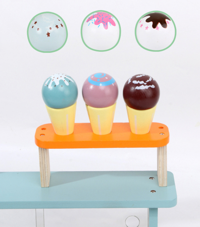 Stand de înghețată din lemn [2]