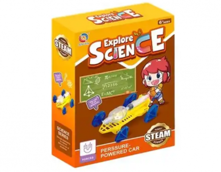 Mașină alimentata cu presiunea aerului STEAM, Kit DIY-do It Yourself