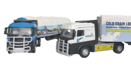 Tir cu remorca model container sau cisterna. scara1:60 [5]