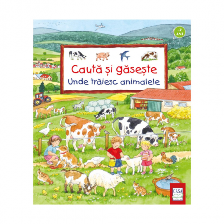 +2-3 Ani - Cauta si gaseste - Unde trăiesc animalele