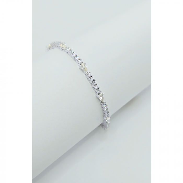 Brățară Tennis Elegantă din Argint 925 cu Pietre Zirconia – 18 cm, 7,88 g [1]